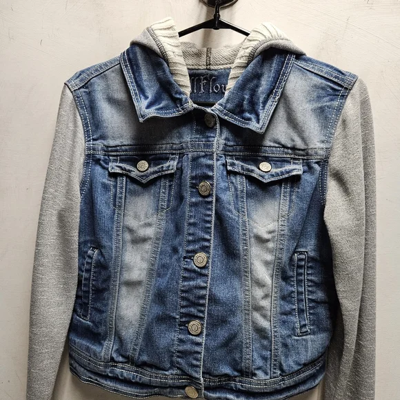 Wallflower Jackets Coats Wallflower Jean Jacket Hoodie